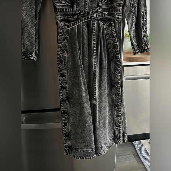 Ulla Johnson Lennox Denim Dress - Picture 3 of 5